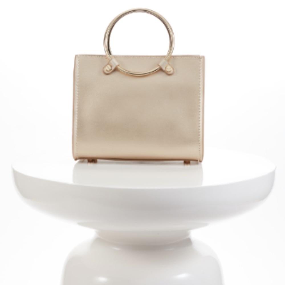 Genuine Leather Mini Handbag